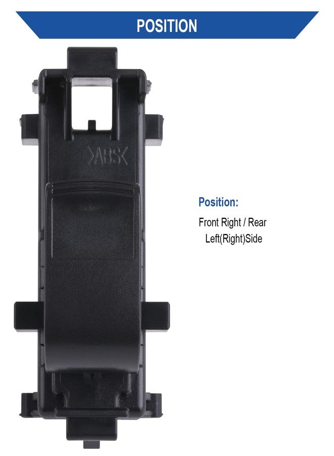 Obaee Passenger Window Switch Control Compatible with 2007-2014 Toyota Camry, 2009-2013 Corolla/Matrix, 2008-2013 Highlander/RAV4, 2012-2014 FJ Cruiser, 2008-2012 Tundra & more Replace OEM 84810-06030 - Image 5